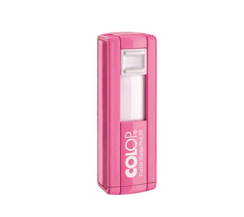 Istampa Kaşe ve Mürekkepleri COLOP CEP20 KAŞE PEMBE KASA SİYAH KEÇE - 14X38MM Satın Al