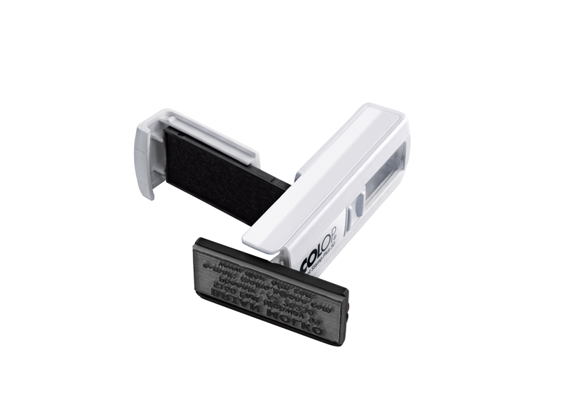 Istampa Kaşe ve Mürekkepleri COLOP CEP30 KAŞE BEYAZ KASA SİYAH KEÇE - 18X47MM Satın Al