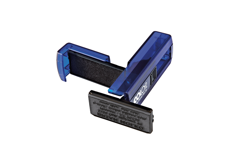 Istampa Kaşe ve Mürekkepleri COLOP CEP30 KAŞE MAVİ KASA SİYAH KEÇE - 18X47MM Satın Al