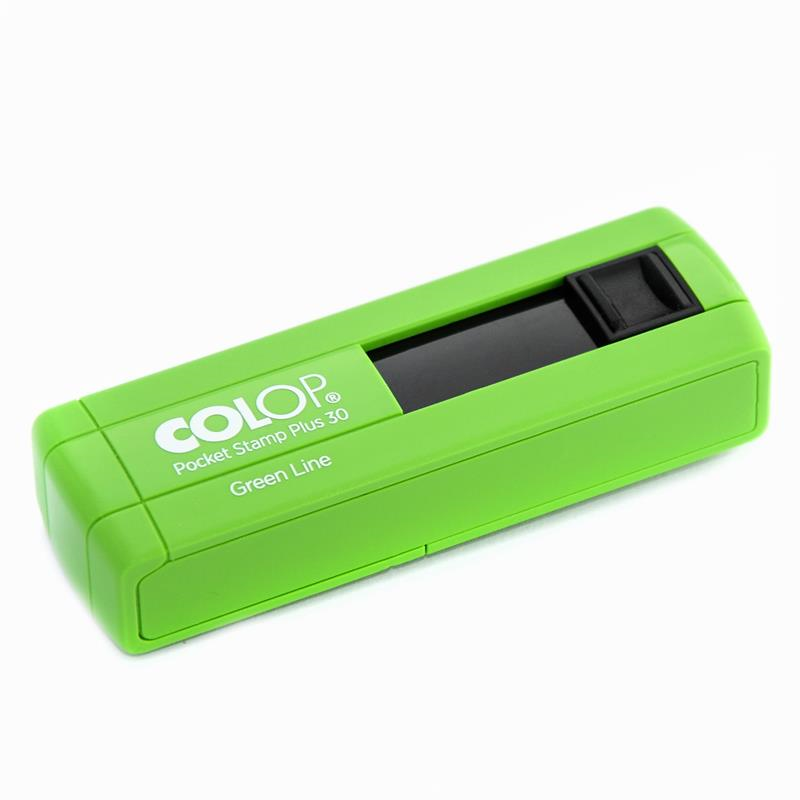 Istampa Kaşe ve Mürekkepleri COLOP CEP30 KAŞE YEŞİL KASA SİYAH KEÇE - 18X47MM Satın Al