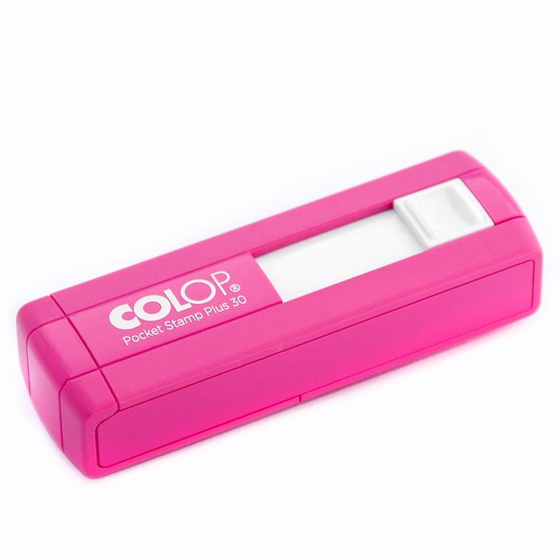 Istampa Kaşe ve Mürekkepleri COLOP CEP30 KAŞE PEMBE KASA SİYAH KEÇE - 18X47MM Satın Al