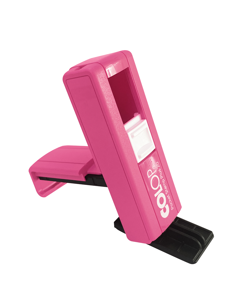 Istampa Kaşe ve Mürekkepleri COLOP CEP20 KAŞE PEMBE KASA SİYAH KEÇE - 14X38MM Satın Al
