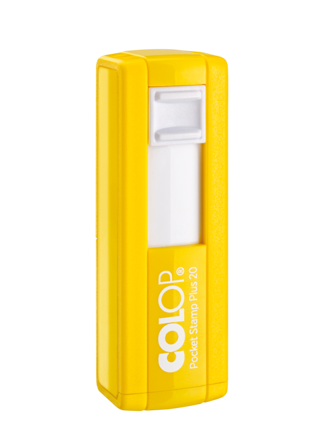 Istampa Kaşe ve Mürekkepleri COLOP CEP20 KAŞE SARI KASA SİYAH KEÇE - 14X38MM Satın Al