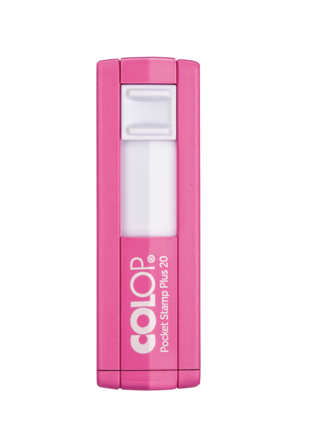 Istampa Kaşe ve Mürekkepleri COLOP CEP20 KAŞE PEMBE KASA SİYAH KEÇE - 14X38MM Satın Al