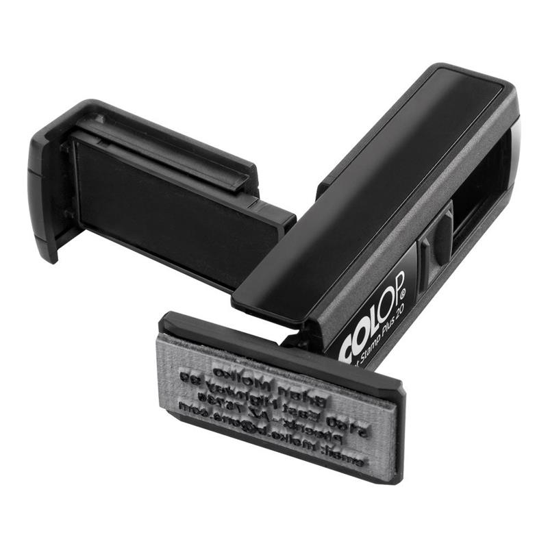 Istampa Kaşe ve Mürekkepleri COLOP CEP20 KAŞE SİYAH KASA SİYAH KEÇE - 14X38MM Satın Al