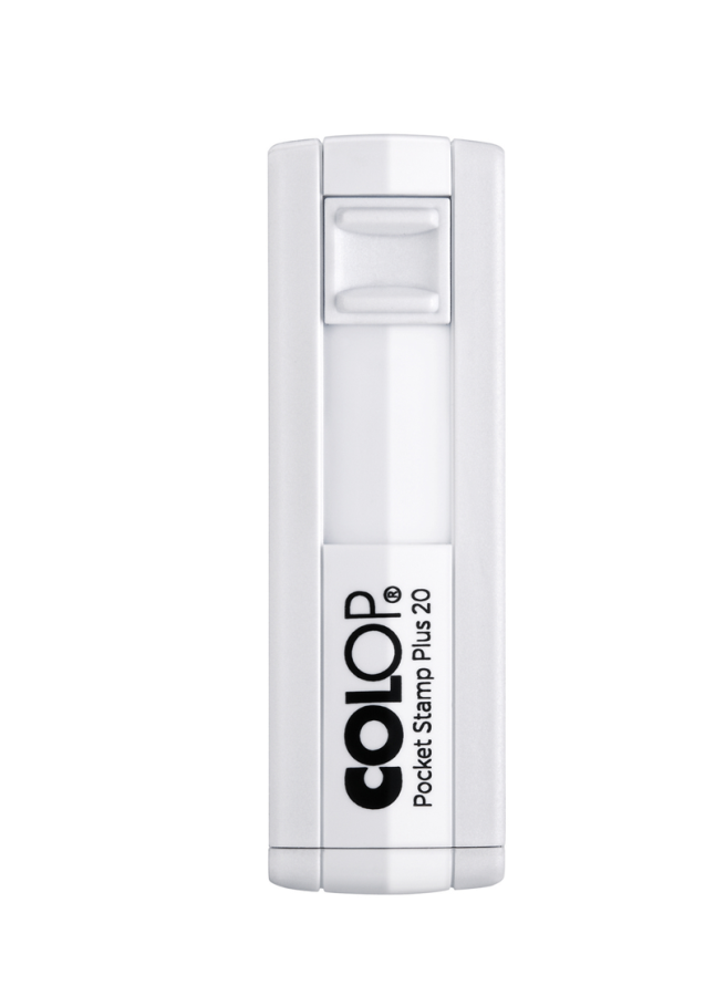 Istampa Kaşe ve Mürekkepleri COLOP CEP20 KAŞE BEYAZ KASA SİYAH KEÇE - 14X38MM Satın Al