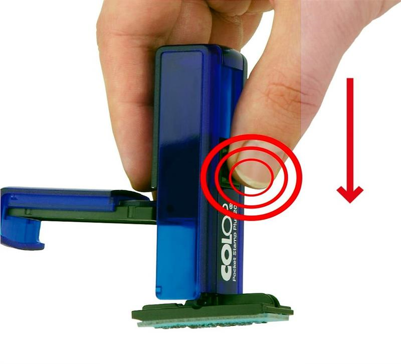 Istampa Kaşe ve Mürekkepleri COLOP CEP20 KAŞE MAVİ KASA SİYAH KEÇE - 14X38MM Satın Al