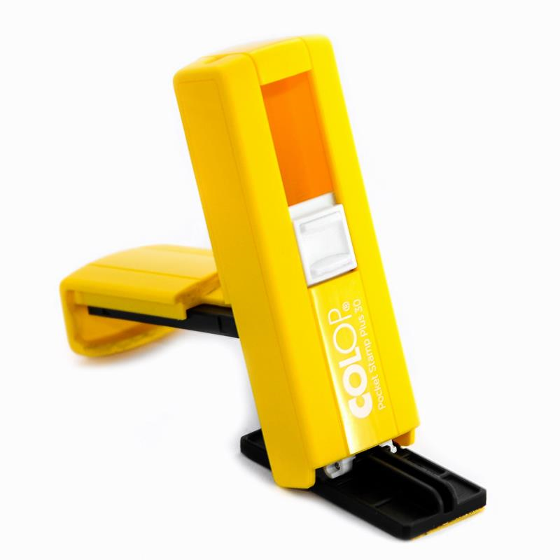 Istampa Kaşe ve Mürekkepleri COLOP CEP30 KAŞE SARI KASA SİYAH KEÇE - 18X47MM Satın Al