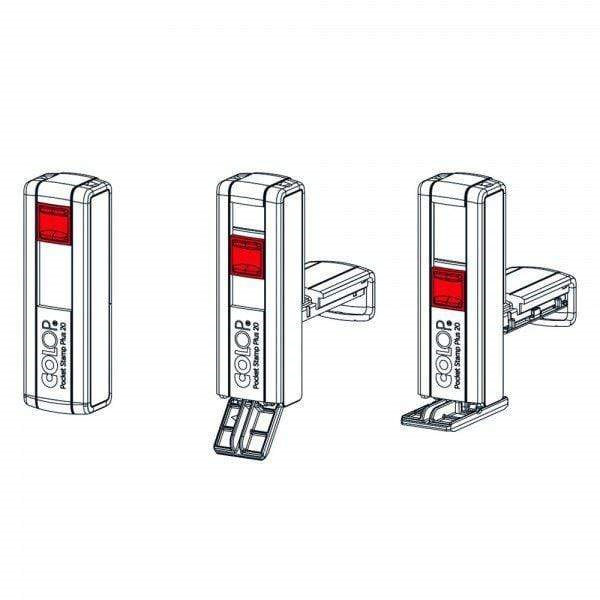 Istampa Kaşe ve Mürekkepleri COLOP CEP20 KAŞE BEYAZ KASA SİYAH KEÇE - 14X38MM Satın Al