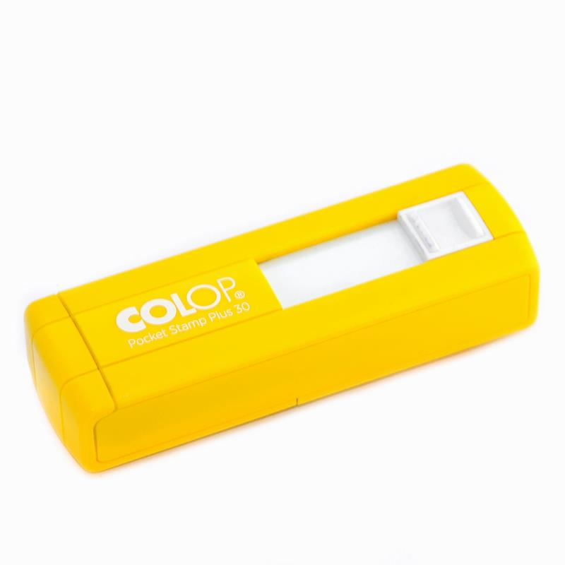 Istampa Kaşe ve Mürekkepleri COLOP CEP30 KAŞE SARI KASA SİYAH KEÇE - 18X47MM Satın Al