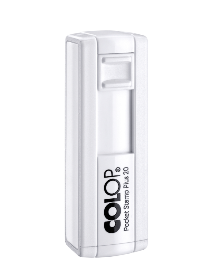 Istampa Kaşe ve Mürekkepleri COLOP CEP20 KAŞE BEYAZ KASA SİYAH KEÇE - 14X38MM Satın Al