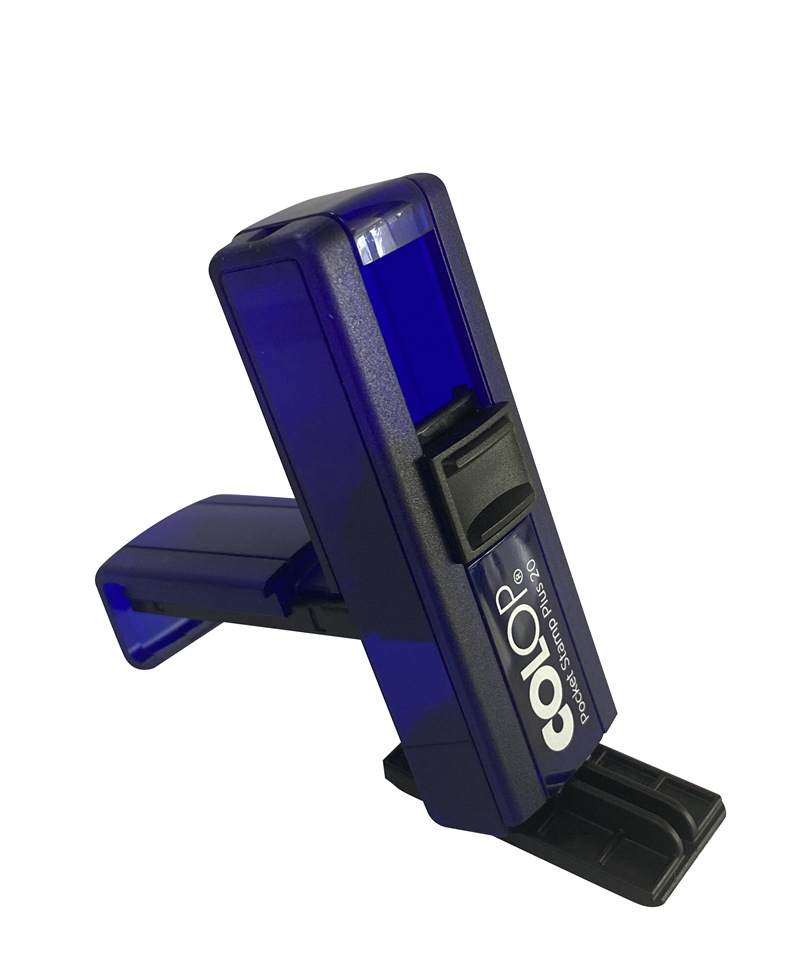 Istampa Kaşe ve Mürekkepleri COLOP CEP20 KAŞE MAVİ KASA SİYAH KEÇE - 14X38MM Satın Al