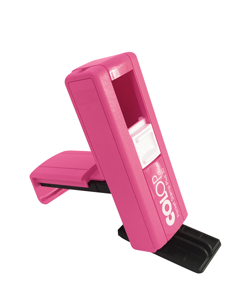 Istampa Kaşe ve Mürekkepleri COLOP CEP30 KAŞE PEMBE KASA SİYAH KEÇE - 18X47MM Satın Al