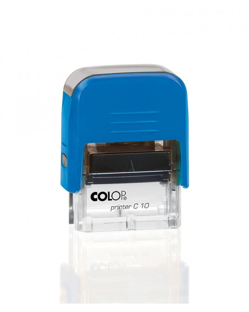 Istampa Kaşe ve Mürekkepleri COLOP PRINTER C10 MAVİ KASA MAVİ KEÇE - 10X27MM Satın Al