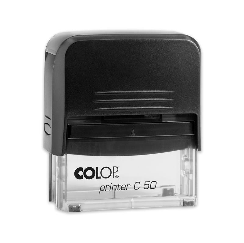 Istampa Kaşe ve Mürekkepleri COLOP PRINTER C50 SİYAH KASA SİYAH KEÇE - 30X69MM Satın Al