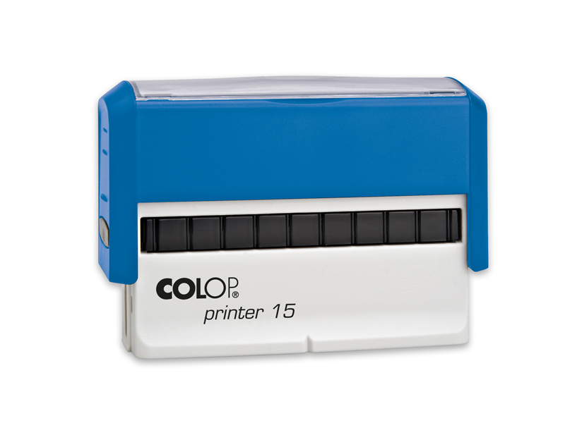 Istampa Kaşe ve Mürekkepleri COLOP PRINTER 15 MAVİ KASA MAVİ KEÇE - 10X69MM Satın Al