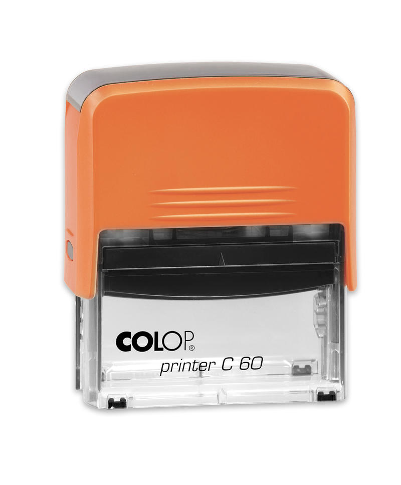 Istampa Kaşe ve Mürekkepleri COLOP PRINTER C60 TURUNCU KASA SİYAH KEÇE - 37X76MM Satın Al