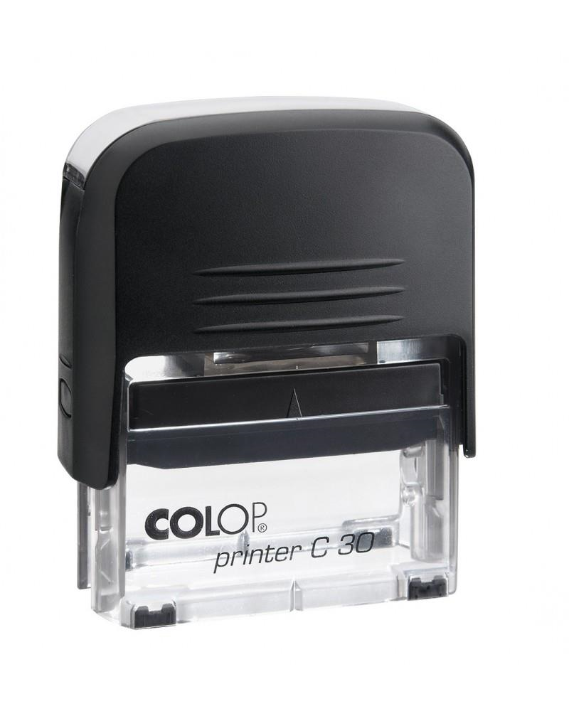 Istampa Kaşe ve Mürekkepleri COLOP PRINTER C30 SİYAH KASA SİYAH KEÇE - 18X47MM Satın Al