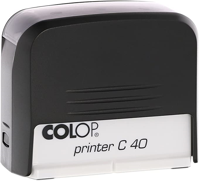 Istampa Kaşe ve Mürekkepleri COLOP PRINTER C40 SİYAH KASA SİYAH KEÇE - 23X59MM Satın Al