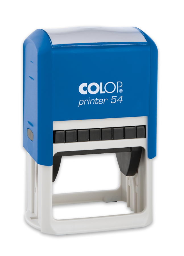 Istampa Kaşe ve Mürekkepleri COLOP PRINTER 54 MAVİ KASA MAVİ KEÇE - 40X50MM Satın Al