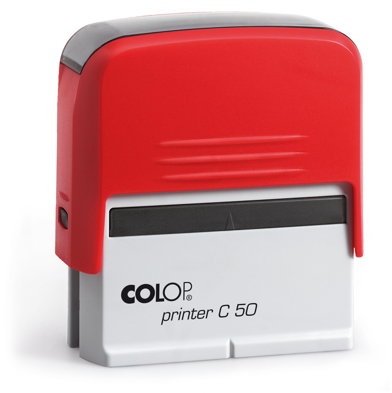 Istampa Kaşe ve Mürekkepleri COLOP PRINTER C50 KIRMIZI KASA KIRMIZI KEÇE - 30X69MM Satın Al