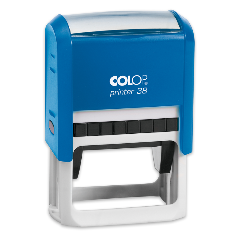 Istampa Kaşe ve Mürekkepleri COLOP PRINTER 38 MAVİ KASA MAVİ KEÇE - 33X56MM Satın Al