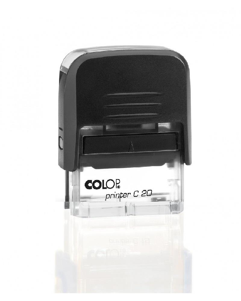 Istampa Kaşe ve Mürekkepleri COLOP PRINTER C20 SİYAH KASA SİYAH KEÇE - 14X38MM Satın Al