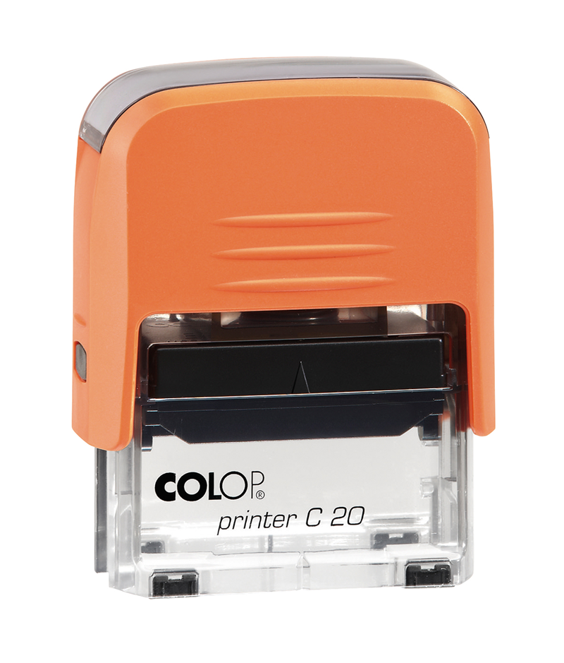 Istampa Kaşe ve Mürekkepleri COLOP PRINTER C20 TURUNCU KASA SİYAH KEÇE - 14X38MM Satın Al