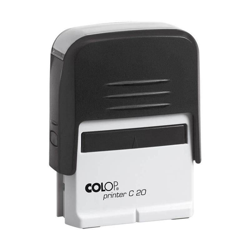 Istampa Kaşe ve Mürekkepleri COLOP PRINTER C20 SİYAH KASA SİYAH KEÇE - 14X38MM Satın Al