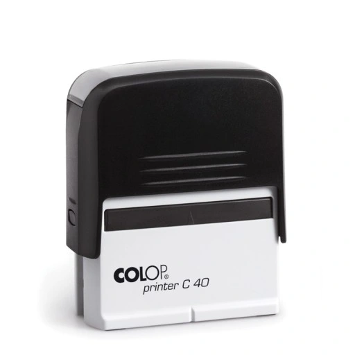 Istampa Kaşe ve Mürekkepleri COLOP PRINTER C40 SİYAH KASA SİYAH KEÇE - 23X59MM Satın Al