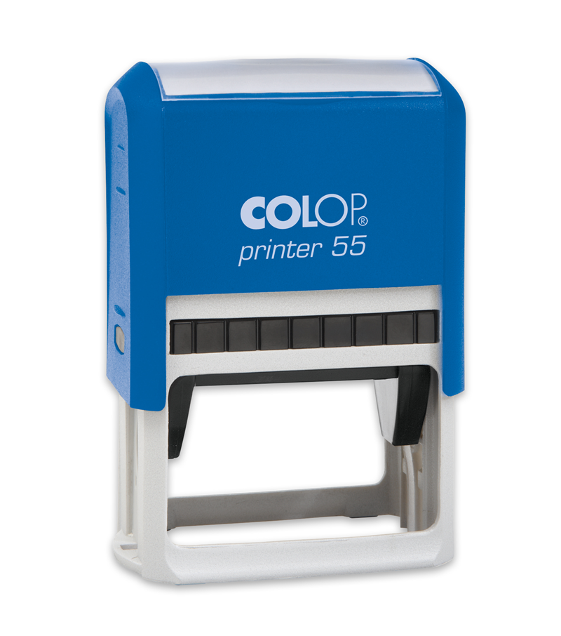 Istampa Kaşe ve Mürekkepleri COLOP PRINTER 55 MAVİ KASA SİYAH KEÇE - 40X60MM Satın Al