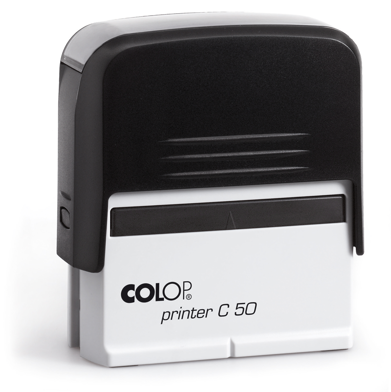 Istampa Kaşe ve Mürekkepleri COLOP PRINTER C50 SİYAH KASA SİYAH KEÇE - 30X69MM Satın Al
