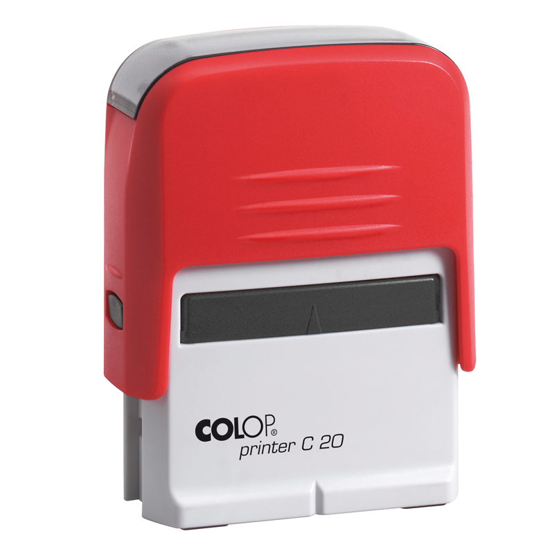 Istampa Kaşe ve Mürekkepleri COLOP PRINTER C20 KIRMIZI KASA SİYAH KEÇE - 14X38MM Satın Al