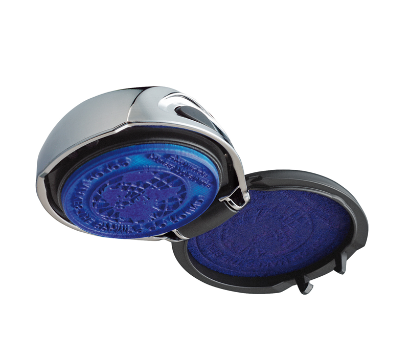 Istampa Kaşe ve Mürekkepleri COLOP STAMP MOUSE R40 KROM KASA MAVİ KEÇE - 40MM Satın Al