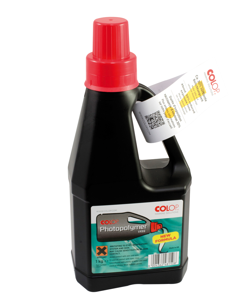 Istampa Kaşe ve Mürekkepleri COLOP WX55 POLİMER 1LİTRE Satın Al