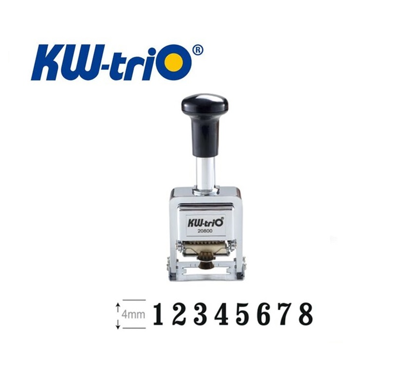 Istampa Kaşe ve Mürekkepleri KW-TRIO 02080 NUMARATÖR - 8 HANELİ Satın Al