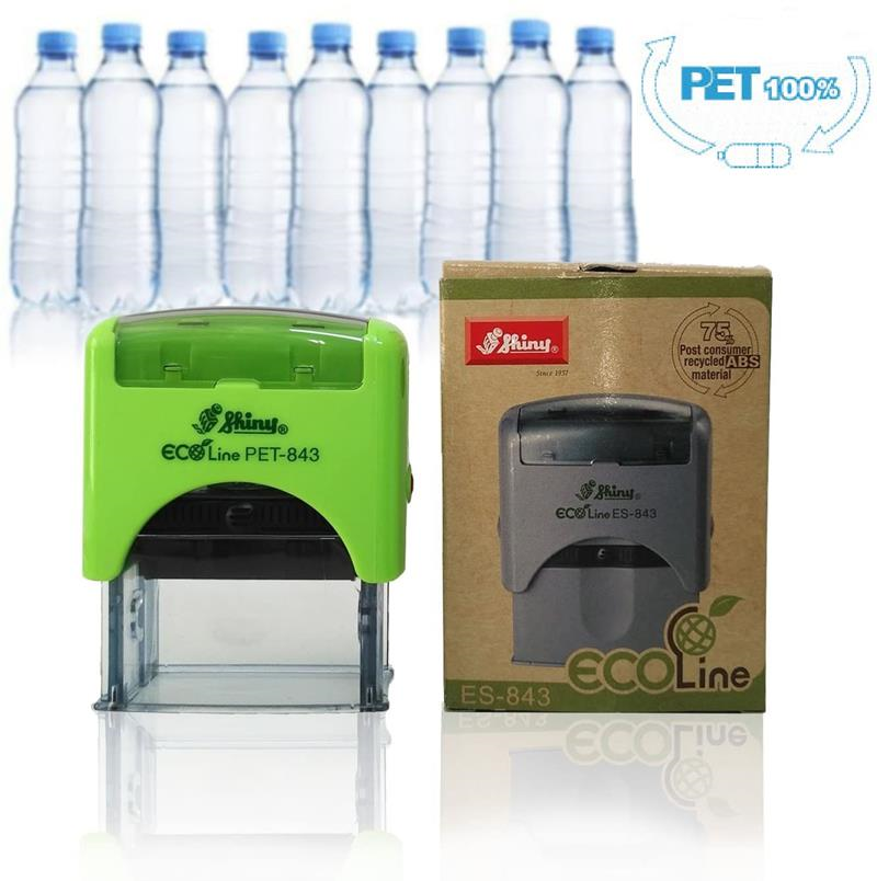 Istampa Kaşe ve Mürekkepleri SHINY PET-843 ECO YEŞİL KASA SİYAH PED 47X18MM Satın Al