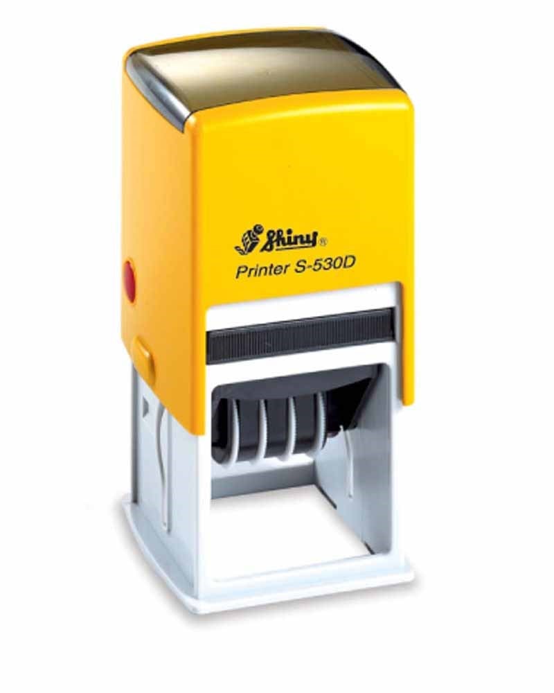 Istampa Kaşe ve Mürekkepleri SHINY S-530 SİYAH KASA SİYAH PED 32X32MM Satın Al