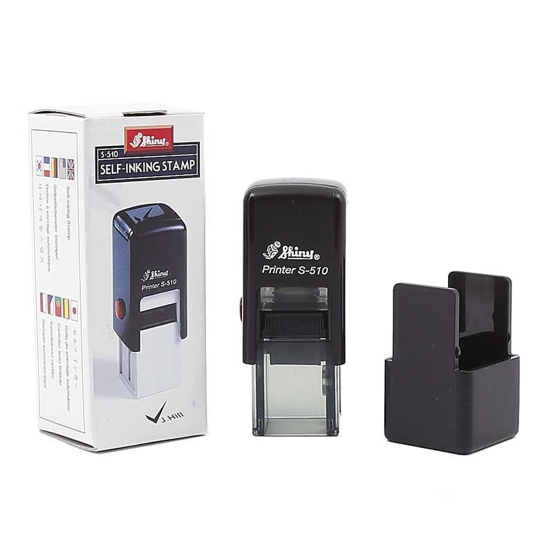 Istampa Kaşe ve Mürekkepleri SHINY S-510 SİYAH KASA SİYAH PED 12X12MM Satın Al