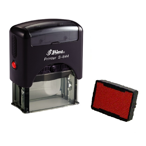 Istampa Kaşe ve Mürekkepleri SHINY S-824 SİYAH KASA MAVİ PED 58X22MM Satın Al