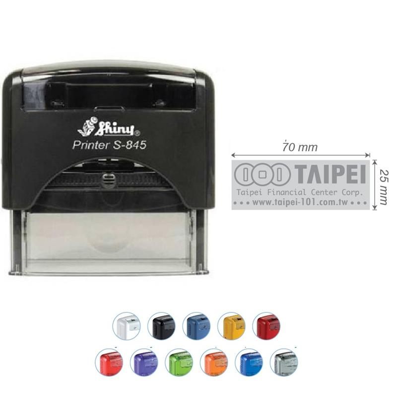 Istampa Kaşe ve Mürekkepleri SHINY S-845 SİYAH KASA SİYAH PED 70X25MM Satın Al