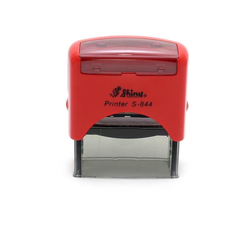Istampa Kaşe ve Mürekkepleri SHINY S-844 KIRMIZI KASA SİYAH PED 58X22MM Satın Al