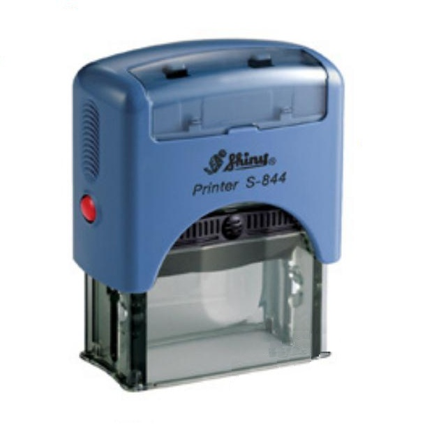 Istampa Kaşe ve Mürekkepleri SHINY S-844 MAVİ KASA SİYAH PED 58X22MM Satın Al