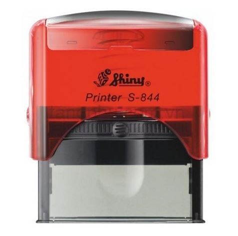 Istampa Kaşe ve Mürekkepleri SHINY S-844 KIRMIZI KASA SİYAH PED 58X22MM Satın Al
