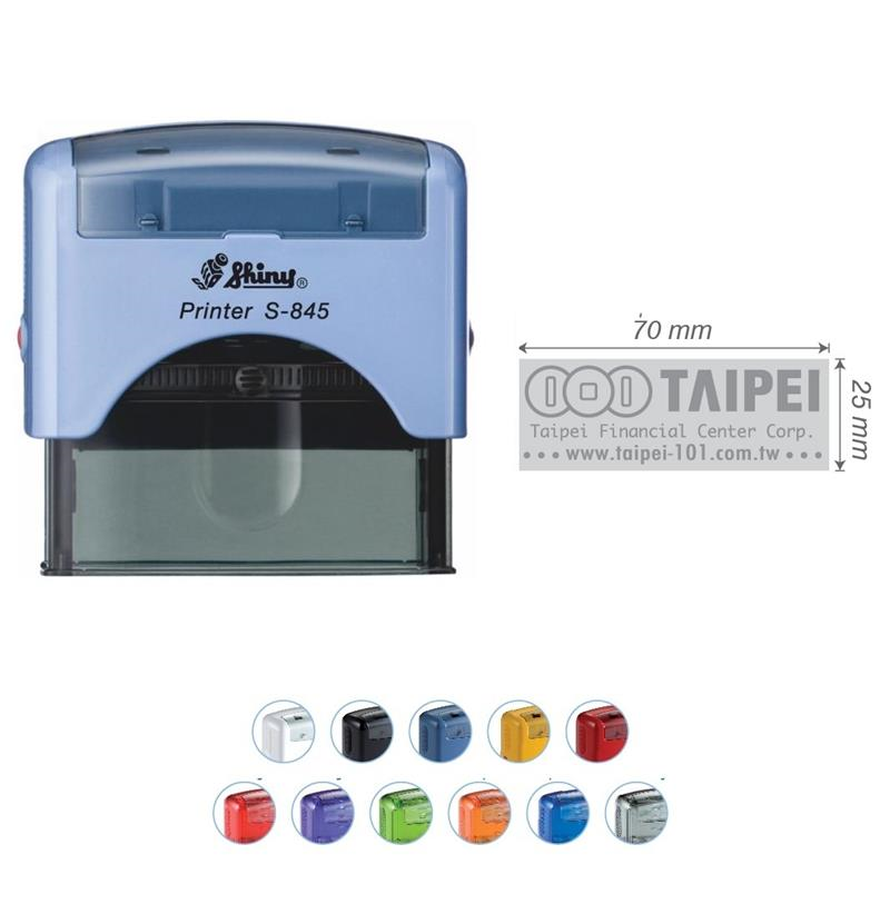 Istampa Kaşe ve Mürekkepleri SHINY S-845 MAVİ KASA SİYAH PED 70X25MM Satın Al