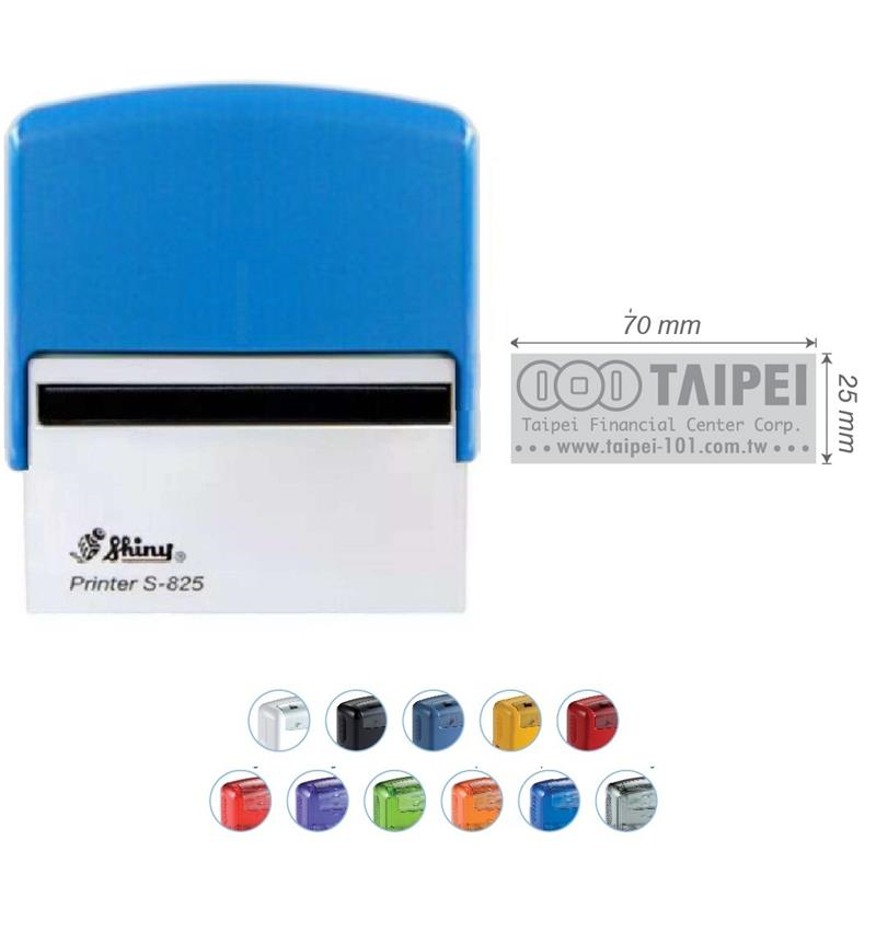 Istampa Kaşe ve Mürekkepleri SHINY S-825 MAVİ KASA SİYAH PED 70X25MM Satın Al