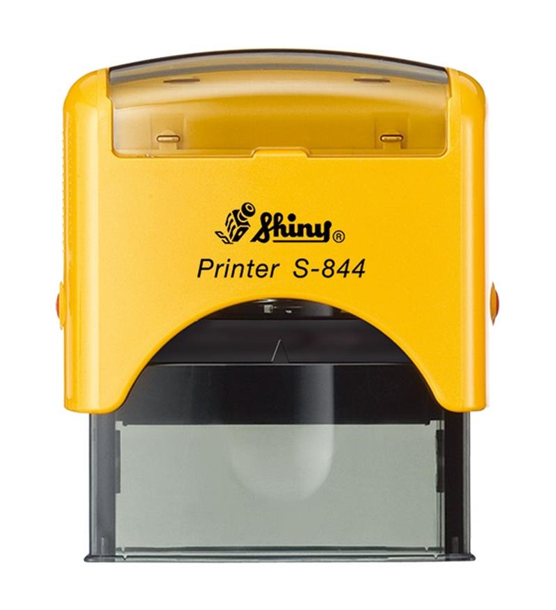 Istampa Kaşe ve Mürekkepleri SHINY S-844 SARI KASA SİYAH PED 58X22MM Satın Al