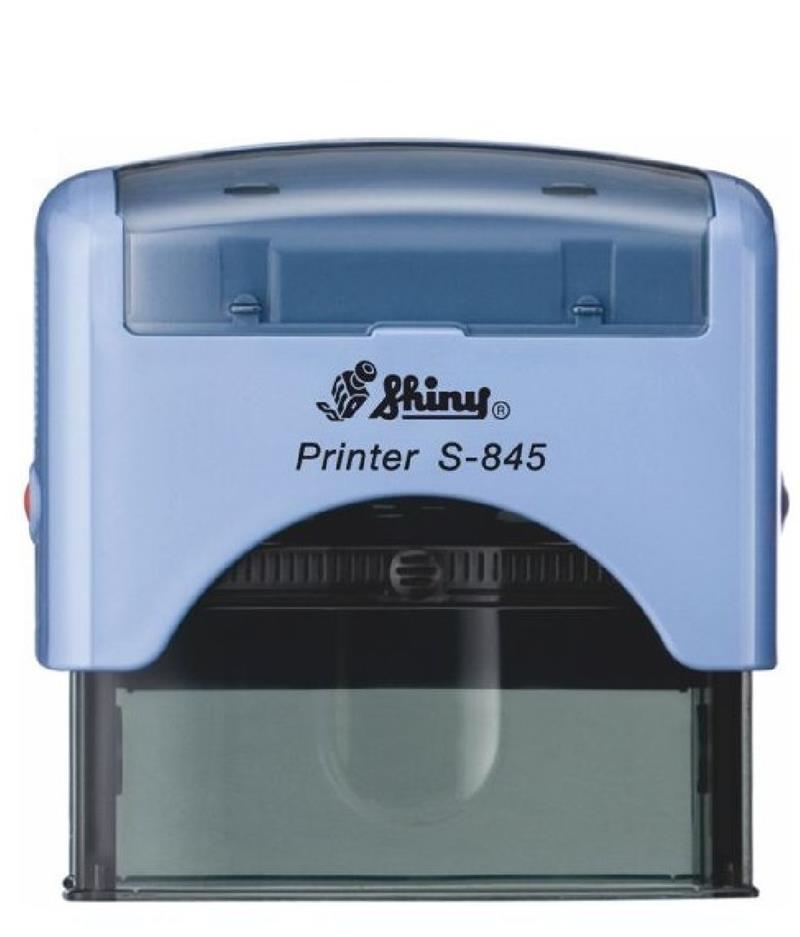 Istampa Kaşe ve Mürekkepleri SHINY S-845 MAVİ KASA SİYAH PED 70X25MM Satın Al