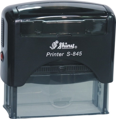 Istampa Kaşe ve Mürekkepleri SHINY S-845 SİYAH KASA SİYAH PED 70X25MM Satın Al