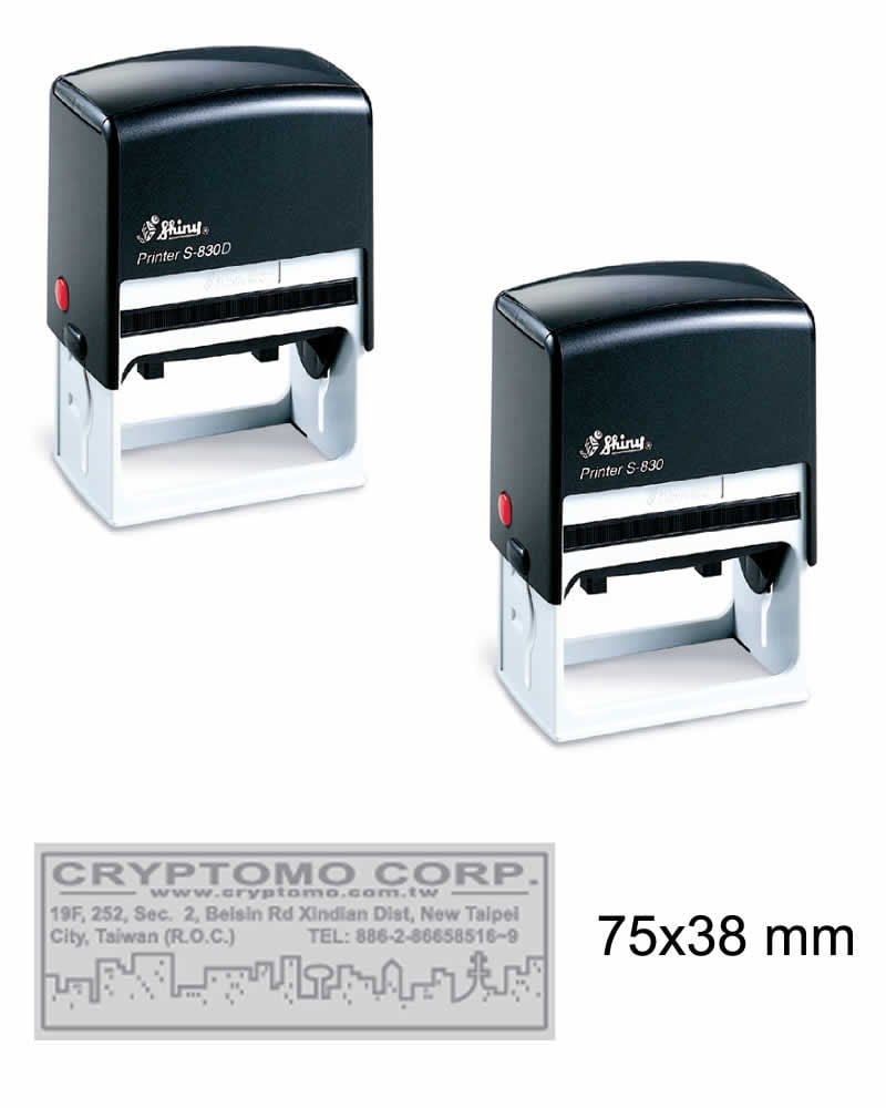 Istampa Kaşe ve Mürekkepleri SHINY S-830 D SİYAH KASA SİYAH PED 75X38MM Satın Al